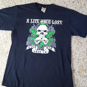 A Life Once Lost Band Tee Adult Size M